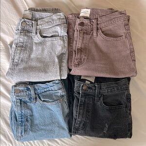 Bundle of Universal Thread Vintage Straight Jeans in Size 25R